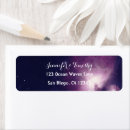 Search for galaxy return address labels Starry night