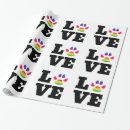 Search for rainbow paws wrapping paper Animal