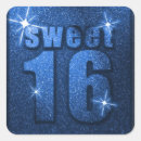Search for sweet 16 party stickers Glamourous