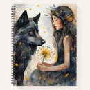 Search for black wolf Watercolor