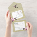 Search for hummingbird wedding invitations Elegant