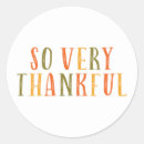 Search for thanksgiving leftover stickers Thankful