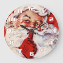 Search for santa clocks Father christmas