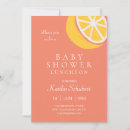 Search for luncheon baby shower invitations Peach
