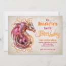 Search for pink dragon invitations Fantasy