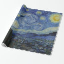 Search for impressionism wrapping paper Blue