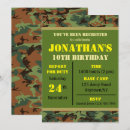 Search for military invitations Green
