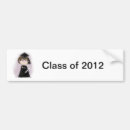 Search for graduating class bumper stickers High school