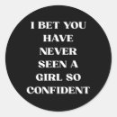 Search for self confident stickers Confidence quote