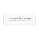 Search for return address labels wedding mailing accessories Simple
