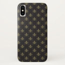 Search for fleur de lis pattern iphone cases Gold