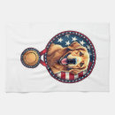Search for golden retriever tea towels Dog