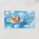 Search for corgis business cards Cartoon