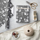 Search for white cat wrapping paper Kitten