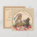 Search for teddy bear tea party invitations Picnic