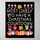 Search for christmas countdown posters Fireplace