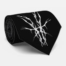 Search for scary skull ties Black and white