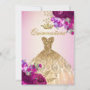 Search for royal quinceanera invitations 15 years old