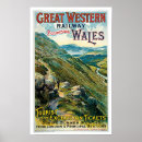 Search for vintage wales travel posters Railroad