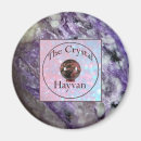 Search for crystals magnets Purple