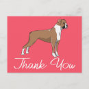 Search for boxer dog thank you cards Cute