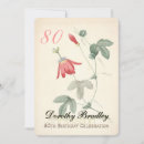 Search for 81st birthday invitations 80th birthday celebration