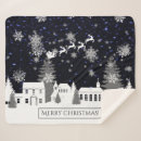 Search for christmas santa sleigh blankets Winter