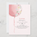 Search for confetti 1st birthday invitations Girl