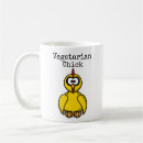 Search for chicken eating mugs Vegetarian