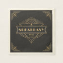 Search for roaring 20s napkins Flapper