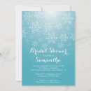 Search for snowflakes bridal shower invitations Winter