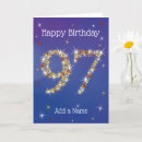 Search for 97th birthday cards 97 years old