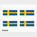Search for sweden rectangle stickers Scandinavia