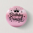 Search for birthday princess badges Glitter