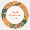 Search for orange hibiscus stickers Botanical