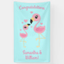 Search for pink flamingo banners Girl