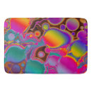 Search for psychedelic bath mats Red