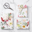 Search for red floral wrapping paper Birthdays