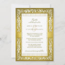 Search for regal wedding invitations Gold