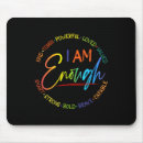 Search for i am loved mouse mats Enough