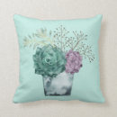 Search for succulent cushions Tropical