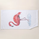 Search for flamingo beach towels Watercolor