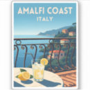 Search for amalfi coast italy stickers Mediterranean