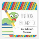 Search for bookworm stickers Teacher