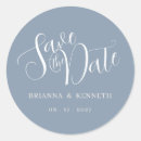 Search for blue save the date stickers Calligraphy