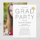 Search for contemporary graduation invitations Simple