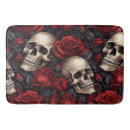Search for gothic bath mats Skull