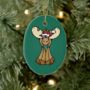 Search for funny moose christmas tree decorations Antlers