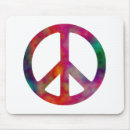 Search for peace symboll mouse mats Colourful