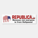 Search for hollywood bumper stickers Republican